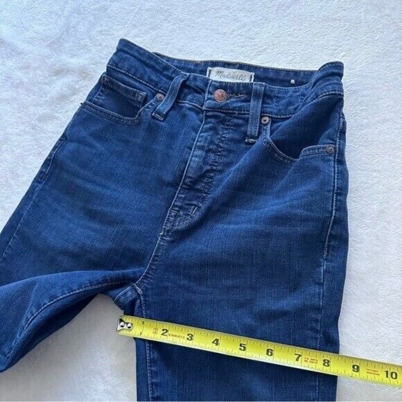 Madewell Curvy High-Rise Skinny Jeans in Hayes Wash Size 24 - Picture 7 of 14